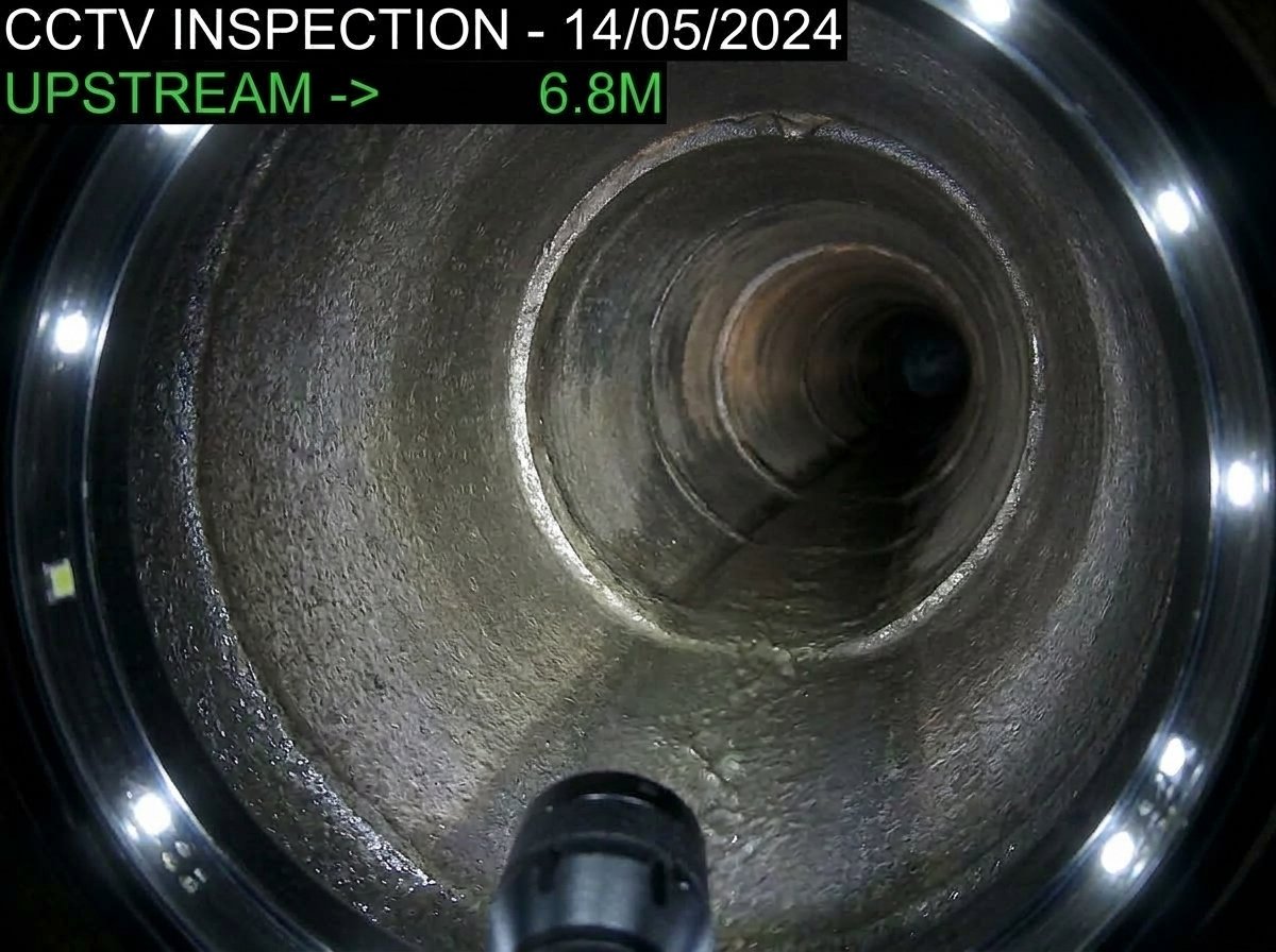 Drainage Cleared Pipe After Hydro Jetting in Qatar